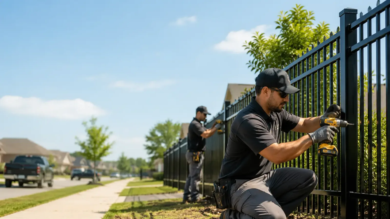 Metal Fence Installation in Windham, CT